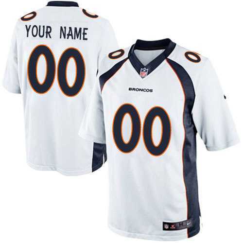 Customized Men Denver Broncos White Team Color Nike Game Stitched Jersey,We sell and wholesale Customized Men Denver Broncos White Team Color Nike Game Stitched Jersey on line form chian!
